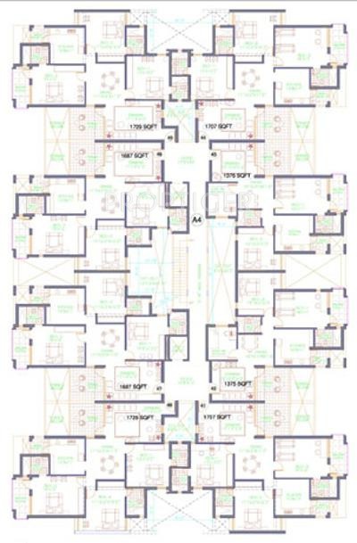 TVH Ekanta Cluster Plan Tower A4-4th  floor