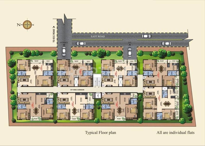 Images for Cluster Plan of Aesthetic Constructions Mahalakshmi Enclave
