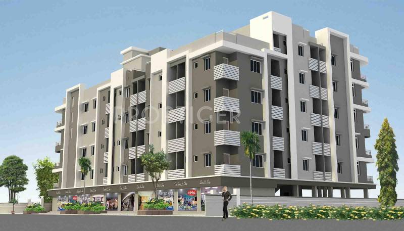 Matru Construction Trimurti Sanidhya View Elevation