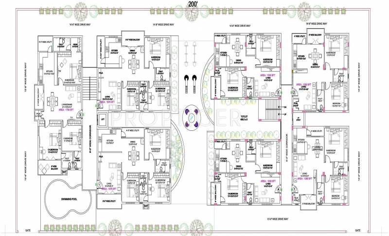 Images for Cluster Plan of Aryamitra Lotus Homes