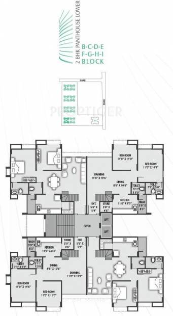 Images for Cluster Plan of Avirat Silver Harmony
