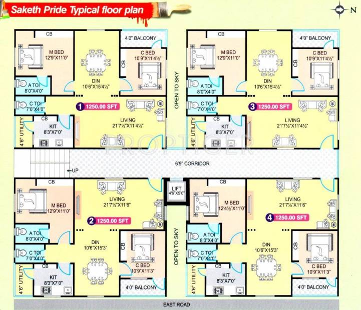 Images for Cluster Plan of Surya Saket Pride