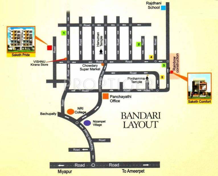 Images for Location Plan of Surya Saket Pride