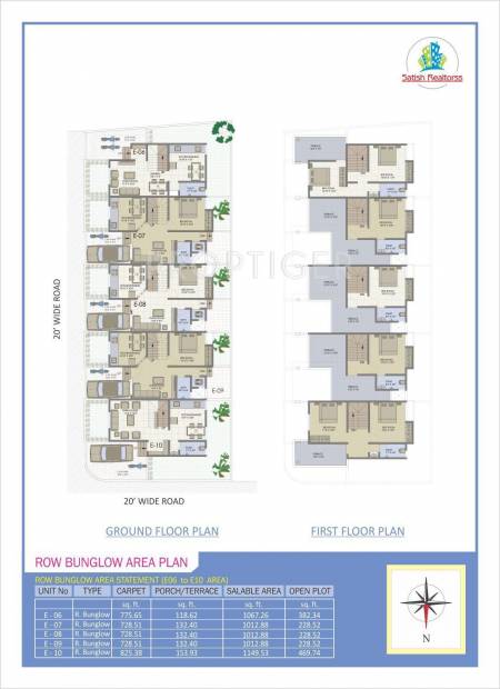 Images for Cluster Plan of Satish Realtorss Satish Residency
