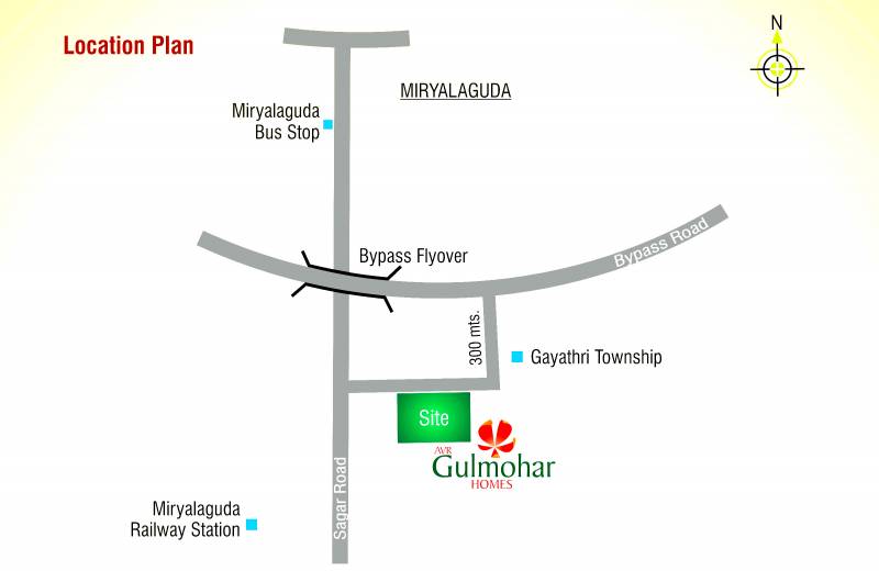 Images for Location Plan of Modi Properties AVR Gulmohar Homes