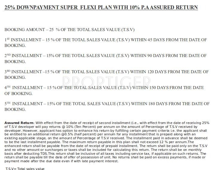 Images for Payment Plan of Rise Clarks Residences