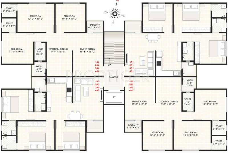Images for Cluster Plan of Akshar Enclave