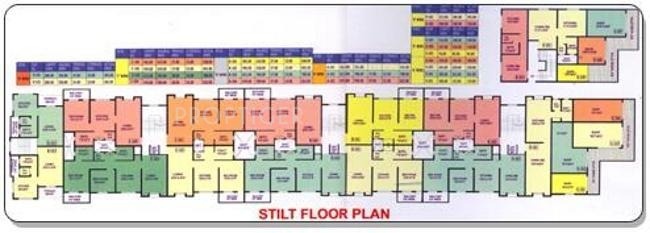 Kapil Constructions Capital Ground Floor Cluster Plan
