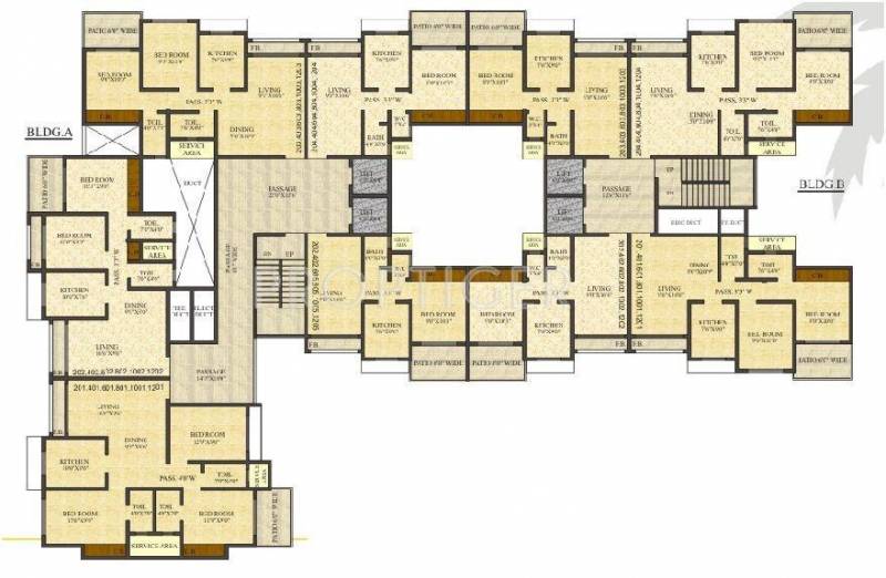 Images for Cluster Plan of MS Vrindavan Palms