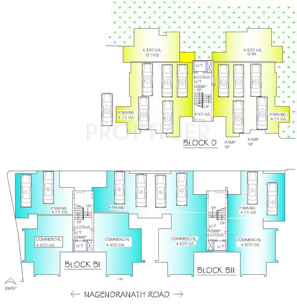  new-shrachi-garden Block A2 Cluster Plan