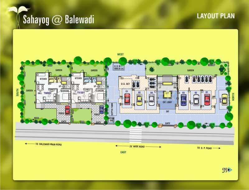 Images for Layout Plan of Sanjeevani Sahayog Apartment