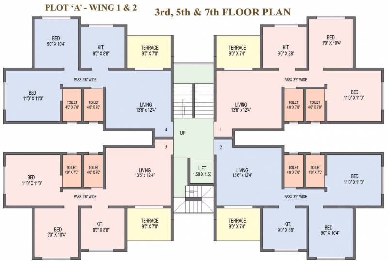  royal-castle Images for Cluster Plan of SCGK Royal Castle