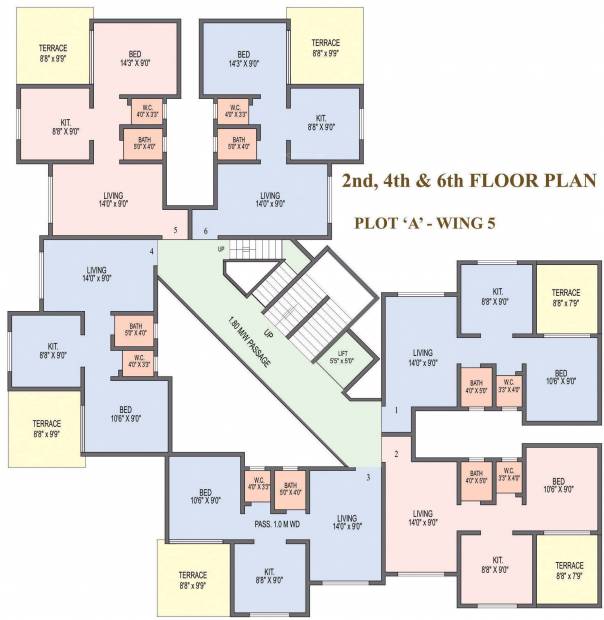  royal-castle Images for Cluster Plan of SCGK Royal Castle
