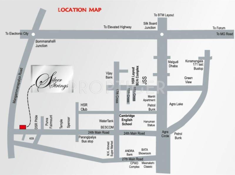 PNR Group Broker Silver Strings Location Plan