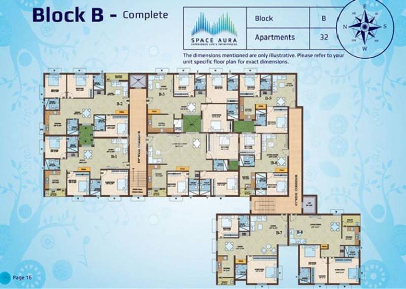  space-aura Block A Cluster Plan