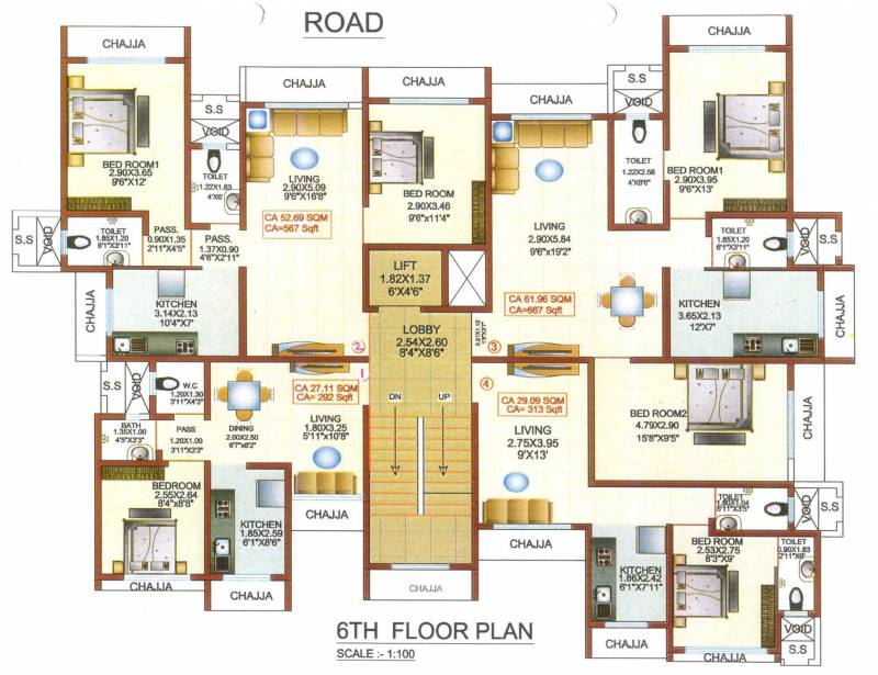 Images for Cluster Plan of Vini Saroj Sadan CHSL