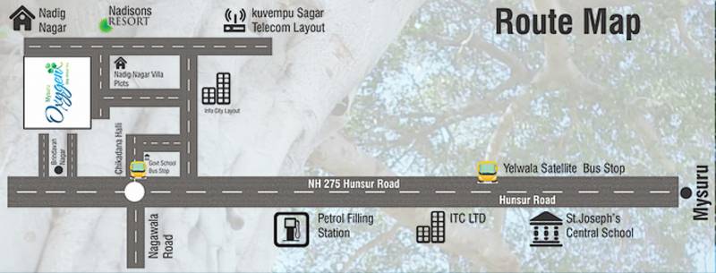 Images for Location Plan of Shiva Mysuru Oxygen