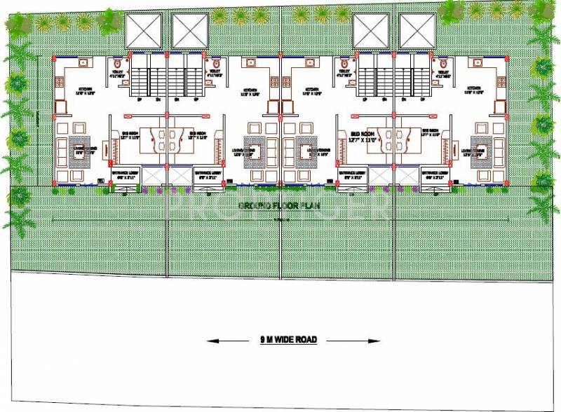 Kalashree and MD Developers Rivera Villas Layout Plan