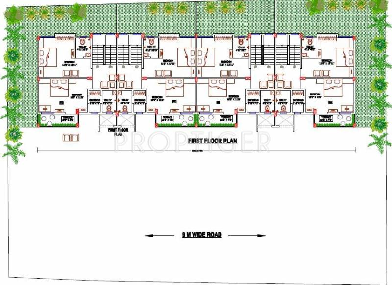 Kalashree and MD Developers Rivera Villas Layout Plan