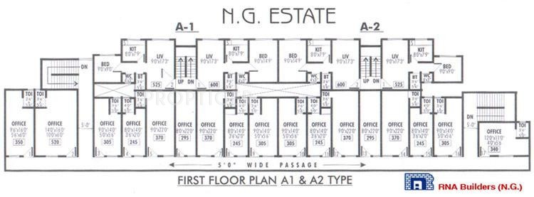  ng-estate Block A1 Cluster Plan