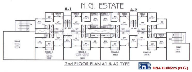  ng-estate Block A1 Cluster Plan