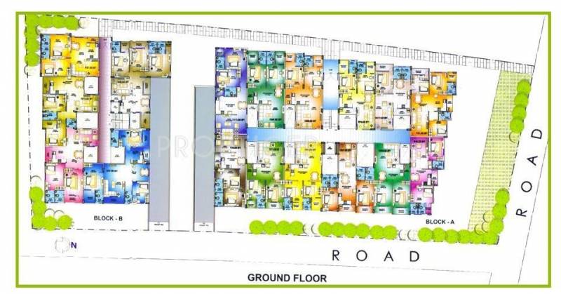  silver-heights Block A Cluster Plan