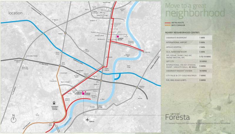  foresta Images for Location Plan of Sampad Foresta