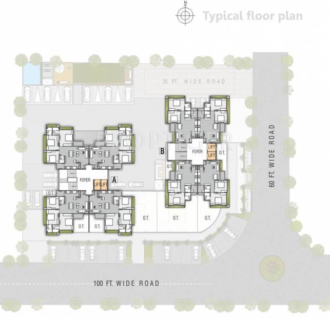  euphoria Block A And B Typical Cluster Plan