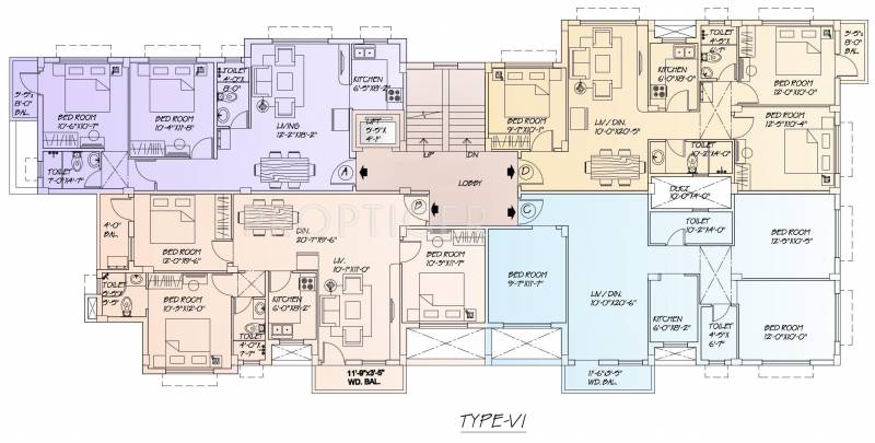 Images for Cluster Plan of Devaloke De Casa