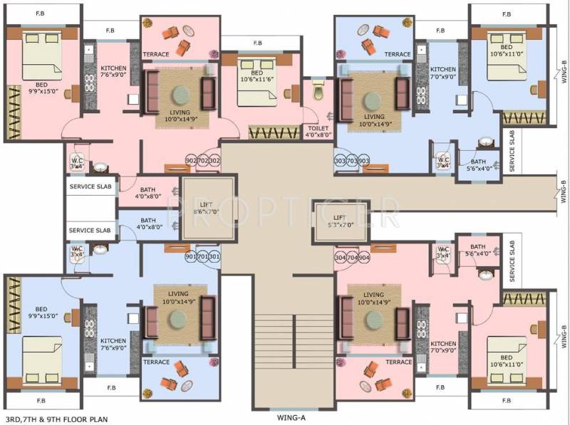 Images for Cluster Plan of Amar Raj VaibhavNX