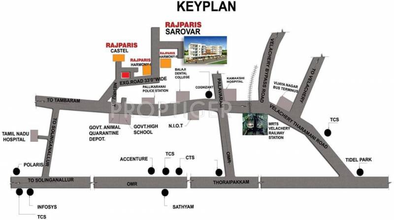  sarovar Images for Location Plan of Rajparis Sarovar