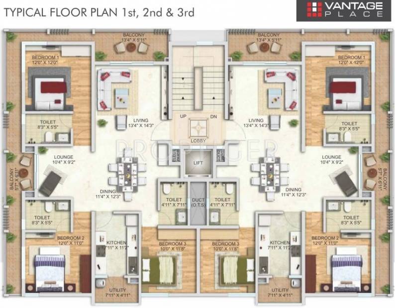 Images for Cluster Plan of UBR Vantage Place