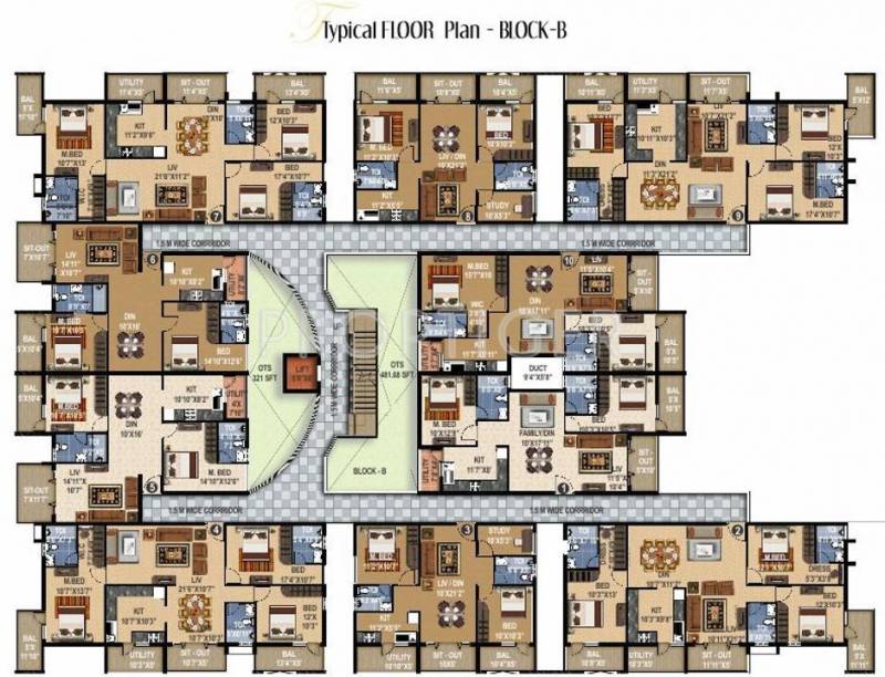 Images for Cluster Plan of Sai Aakruthi Homes