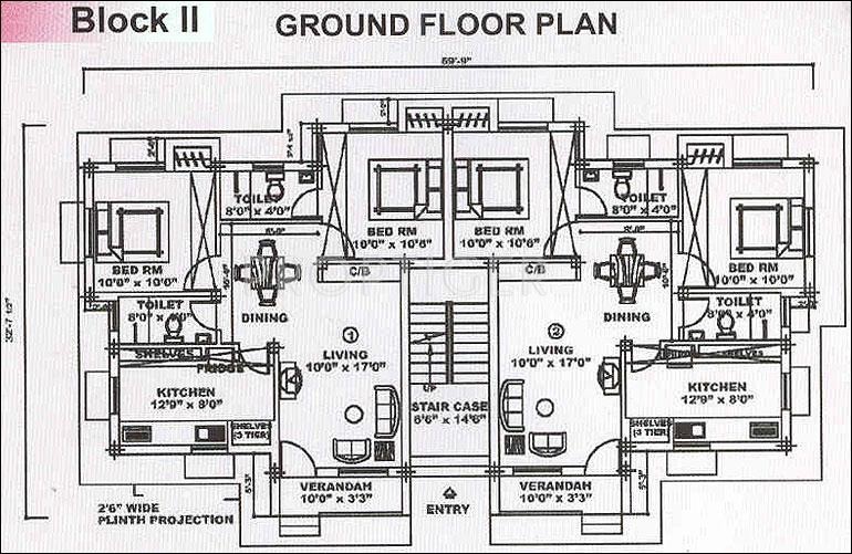 Images for Cluster Plan of  Vijaya Town