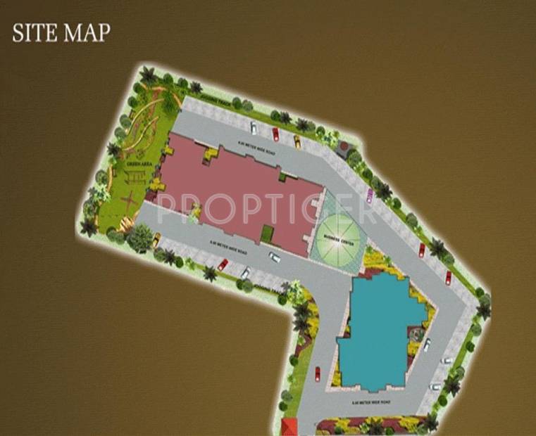  indralok Images for Site Plan of V3s Indralok