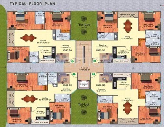 Images for Cluster Plan of Shamshiri Projects Premia Urbana