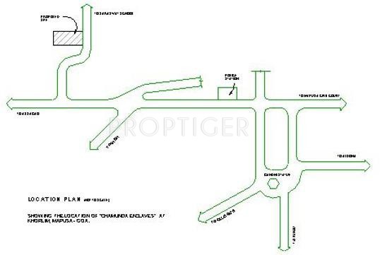 Images for Location Plan of Chamunda Chamunda Enclave