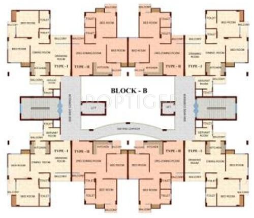  residency Block A Cluster Plan