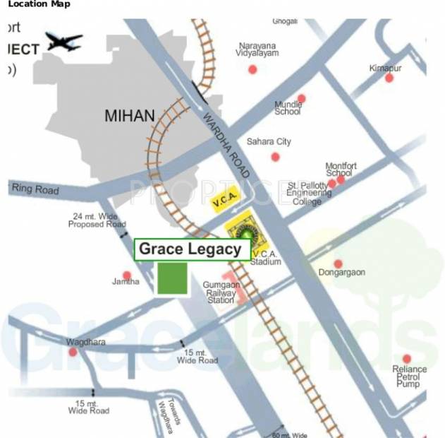 Gracelands Legacy Location Plan