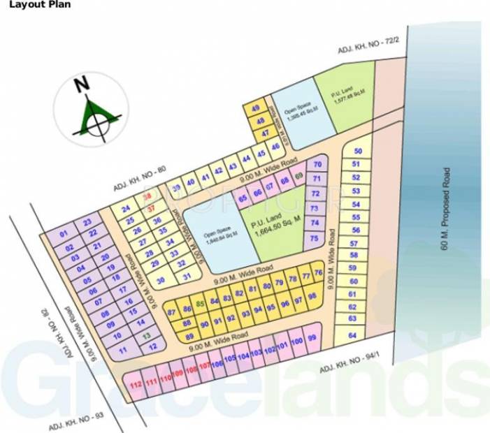 Gracelands Aurum Layout Plan