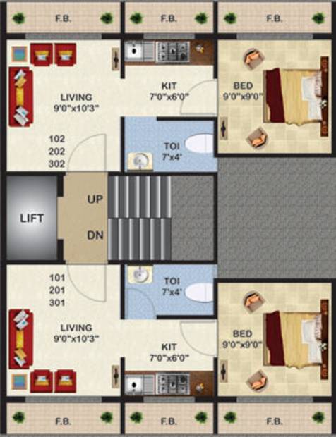Images for Cluster Plan of Landmaark Pearl