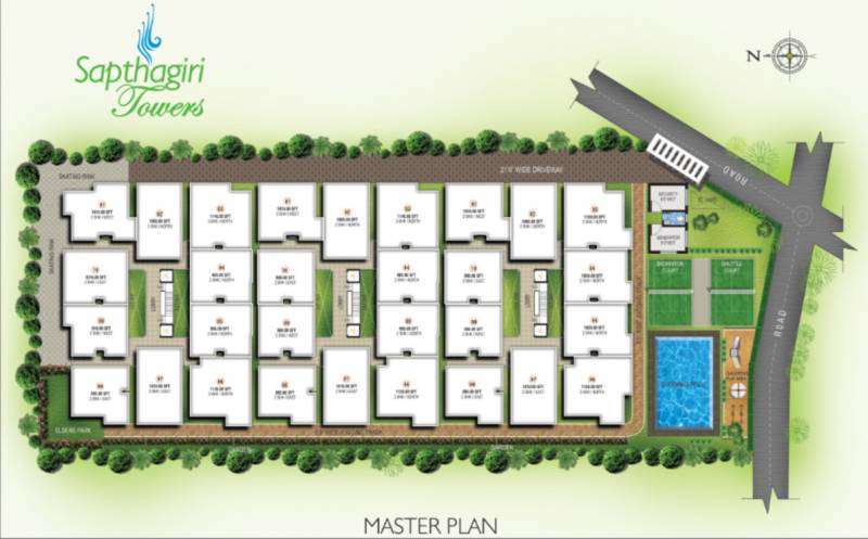 Images for Master Plan of Balaji Sapthagiri Towers