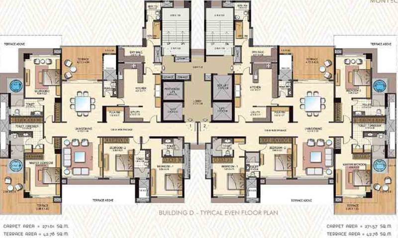 Images for Cluster Plan of Amit Montecito