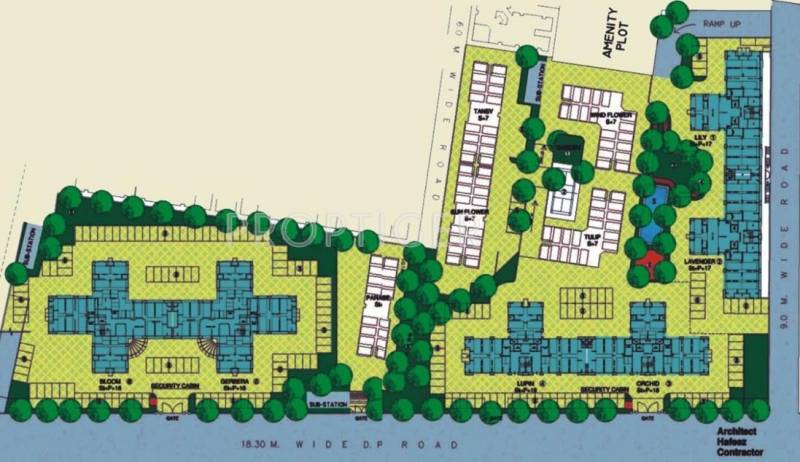  park Images for Site Plan of Mantri Park