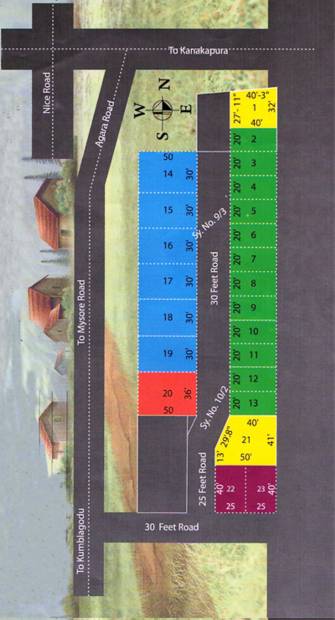 Images for Layout Plan of Vani Sri Siddivinayaka Layout