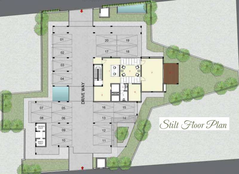  gulmohar-terrace Images for Cluster Plan of Tulive Gulmohar Terrace