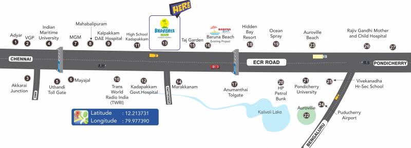 Images for Location Plan of Manju Bhavishya Beach