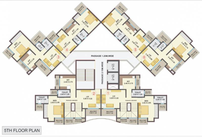  paradises Images for Cluster Plan of Three Paradises