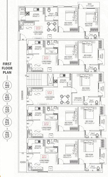 Images for Cluster Plan of Oyester Thamaraivanam