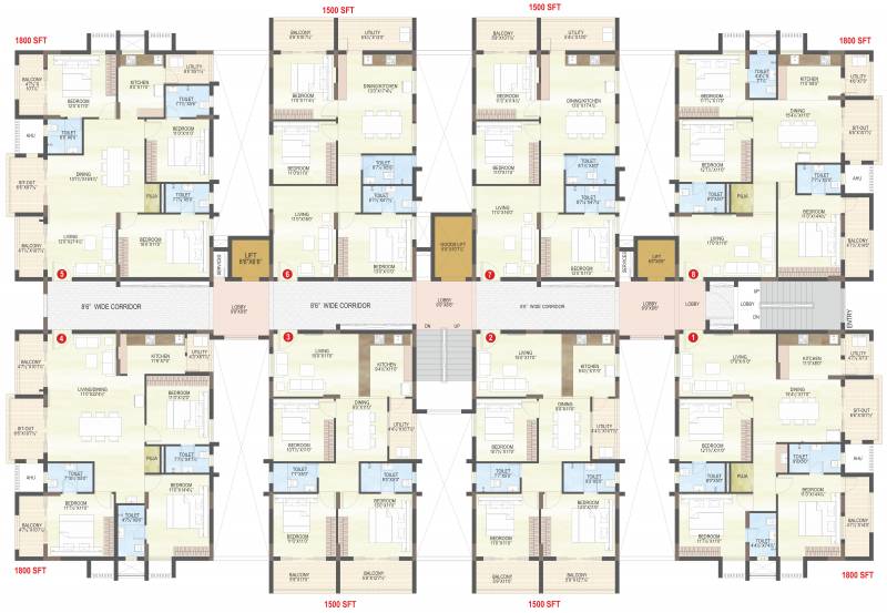 Images for Cluster Plan of MVV City